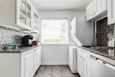 Stack washer and dryer