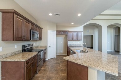Kitchen with Granite Counters