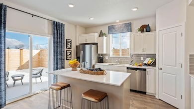 006 kitchen with fridge