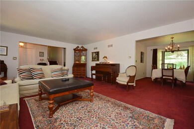 Formal Living room, with tons of space and opens t