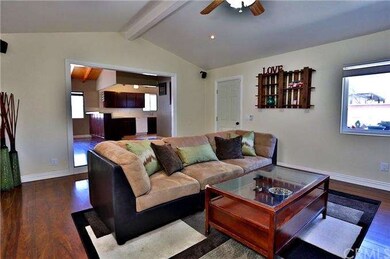 Living looking toward the kitchen 