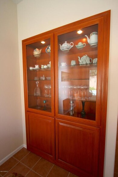 Built in China cabinet