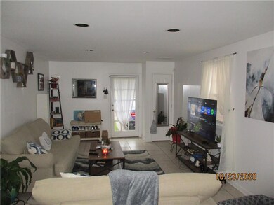 Large Living/Dining Area with easy care Ceramic Ti