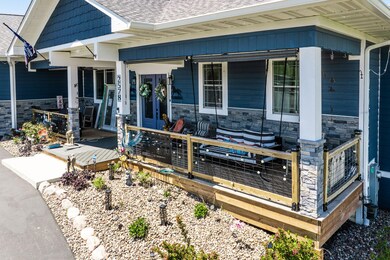 Expansive Front Patio