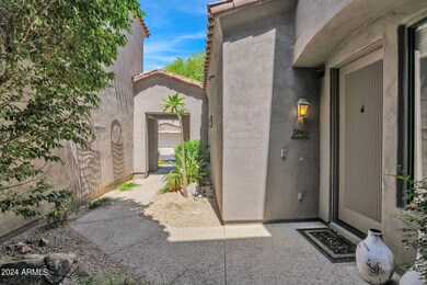 Path leading to front door