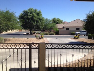 Looking out from front patio