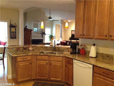 Kitchen - updated and open to the rest of the livi