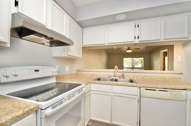 Kitchen with tons of storage and lots of counter s