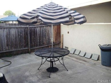 Private Patio area is a great place to have coffee