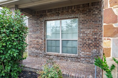 Exterior view of brick siding