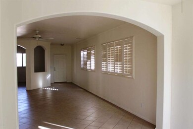 Living room view from the dining area
