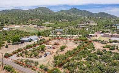 AERIAL VIEW W/ ESTIMATED LOT LINES