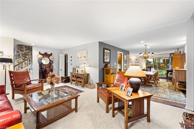 The living room opens to the Dining Room, past whi