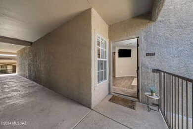 Ample breezeway welcomes you