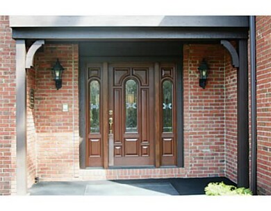 Exterior Front. The Front Door was Updated in 2010