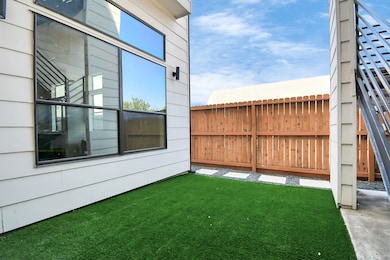 Turfed shared space
