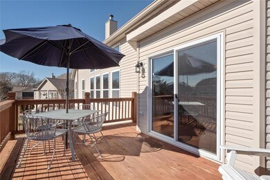 Deck off of breakfast room