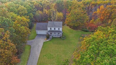 Aerial view - very private setting