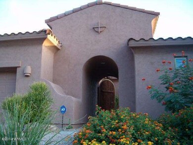Gated Entrance to Courtyard
