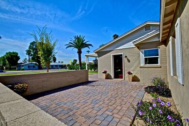 Front courtyard