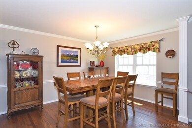 A closer look at the formal dining.  This large sp