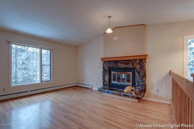 Upstairs fireplace
