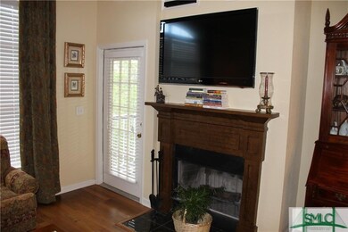 Fireplace in living room