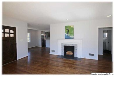 Open floor plan...to the left is the dining room a
