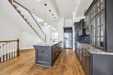 Another view of the kitchen looking towards the ha