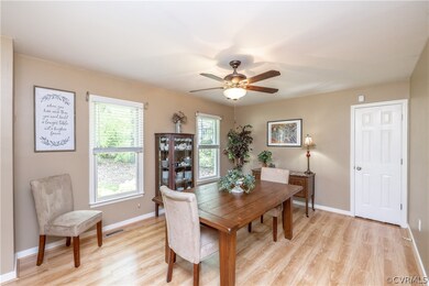 First floor bedroom used as Dining Room