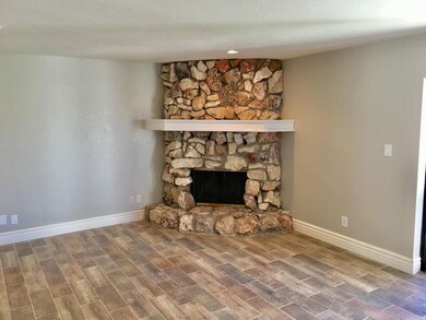 Fireplace in great room