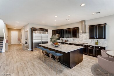 Entry and Kitchen digitally staged