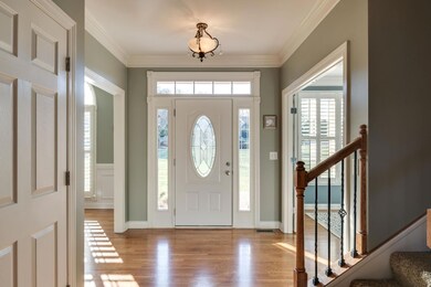 Elegant Foyer with Lovely Sidelights
