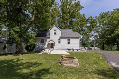 Rear of the home