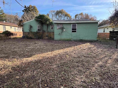 View of rear view of property