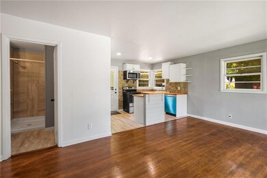 Kitchen featuring stainless steel appliances, a ki