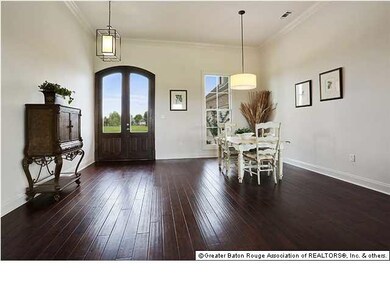 View of the front entryway/Dining Area