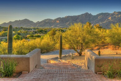 View of Catalinas From Front Patio