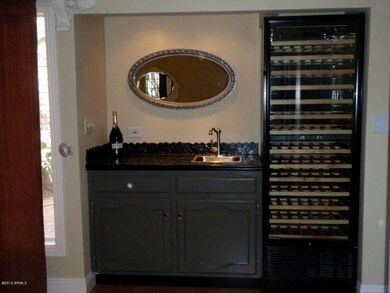 Wet Bar with Wine Cooler