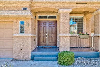 The double door entry unlocks your new home.