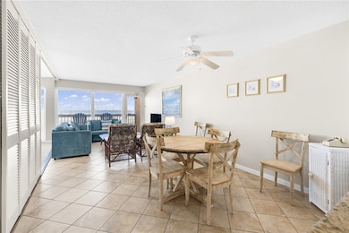 Open dining & living area. Dining room table repla