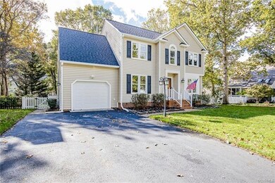 Wide paved driveway and one car garage. New roof, 
