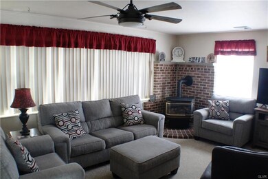 Nice size Living Room with Propane Stove/Fireplace