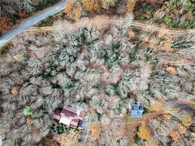 Birds eye view of lot from drone