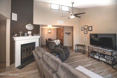 Gas Fireplace in Living Room