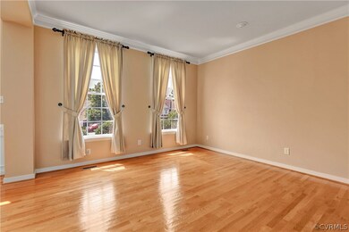 Formal Living Room, Crown Molding, Hardwood Floors