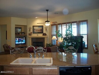 GREAT ROOM OPEN TO KITCHEN