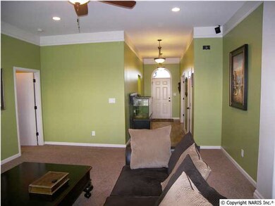 Expansive Great Room and Foyer With 10ft Smooth Ceilings