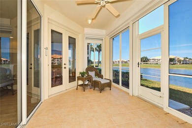 Sunroom / solarium featuring tile patterned floors