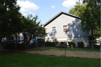 Access the backyard from the covered patio off basement den.